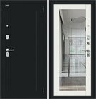 Металлическая входная дверь Флэш Kale Букле черное / Off-white