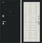 Металлическая входная дверь Пик Букле черное / Casablanca